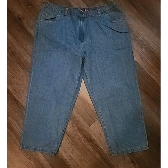 NWOT Woman Within Plus Size Jeans  26W Petite  Classic Fit Elastic Waist - Picture 4 of 7